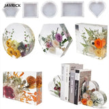 Resin Bookend Molds 3D Shapes Silicone Epoxy Casting Home Decor