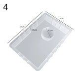 Silicone Mold for Bookend Table Clock Pendulum Resin Craft