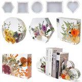 Bookends Resin Mold Crystal Epoxy Molds for Home Decor
