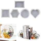 Bookends Resin Mold Crystal Epoxy Molds for Home Decor
