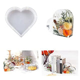 Heart-Shaped Bookends Resin Molds for Home Decoration