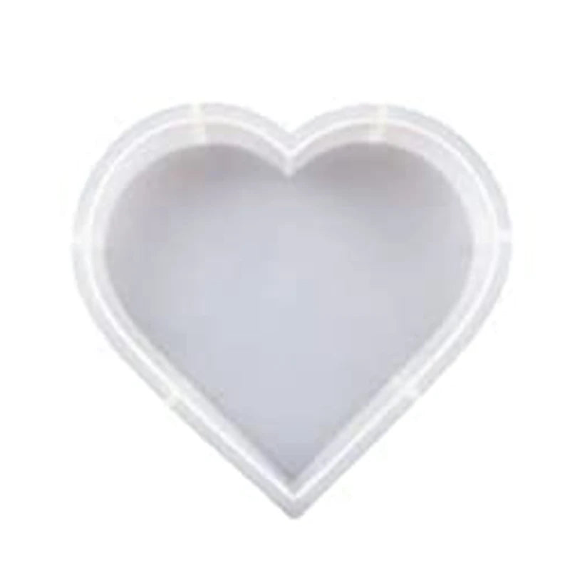 Heart-Shaped Bookends Resin Molds Home Decoration