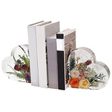 Heart-Shaped Bookends Resin Molds Home Decoration
