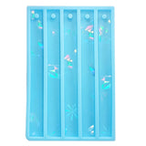 Silicone Mold for Holographic Light and Shadow Bookmark