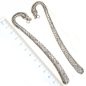 Dragon Animal Tab Bookmark Retro Silver 122mm 5pcs