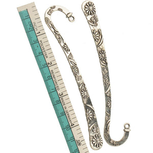 Silver Bookmarks School Supplies Stationery Page Marker DIY 5pcs