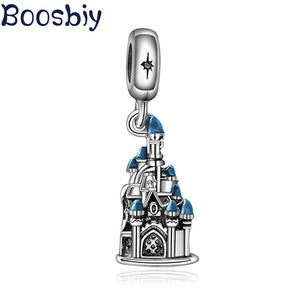 Magic Castle Charms Pendants for DIY Jewelry