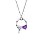 Animal Heart Star Halloween Pumpkin Charm Bead Pendant Necklace