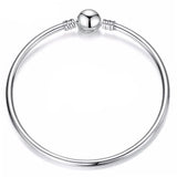 Crystal Heart Charm Bracelet for Women DIY Jewelry