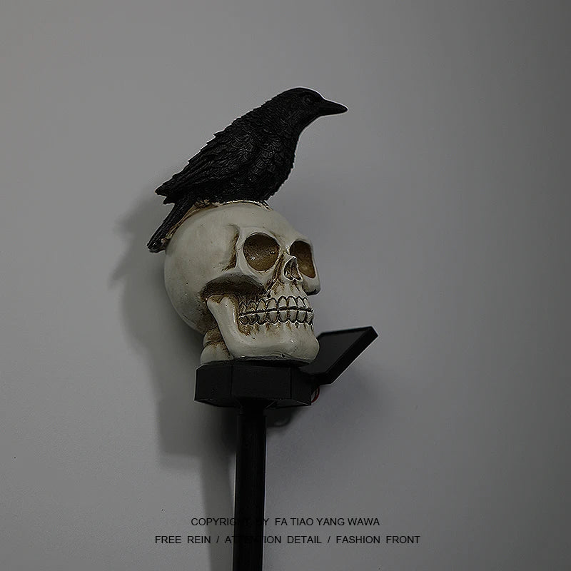 Crow Night Light - Solar Energy - Guard You in Dark
