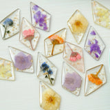 Botanical Garden Series Dried Flower Diamond Jewelry DIY