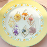 Botanical Garden Series Dried Flower Diamond Jewelry DIY