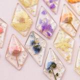 Botanical Garden Series Dried Flower Diamond Jewelry DIY