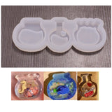 Bottle Ice Cream Shaped Silicone Epoxy Resin Mold Jewelry Tools