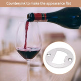 Countersunk Hole Bottle Opener Insert Parts