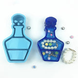 Epoxy Resin Mold Bottle Organizer Rack DIY Storage Shelf Silicone Mould