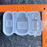 Silicone Mold Quicksand Epoxy Casting Resin Shaker Mold