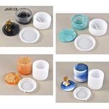 Silicone Mold for DIY Storage Jar Craft
