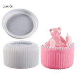 Silicone Mold for DIY Storage Jar Craft