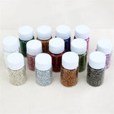3000 Domestic Rice Beads Silver Glass Retro 2mm DIY Jewelry
