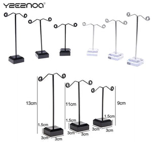 Acrylic Jewelry Display Rack Stand Organizer