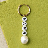 Statement Big Earrings Fresh Water Pearl Single Earring