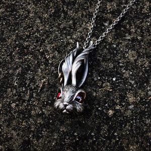 Personalized Rabbit Pendant Necklace Birthday Gift