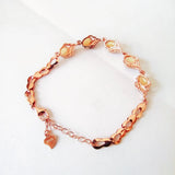 925 Silver Opal Bracelet Women's Jewelry Special Gift