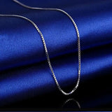 925 Sterling Silver Necklace Women'S Pendant With Chain