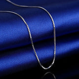 925 Sterling Silver Necklace Women'S Pendant With Chain
