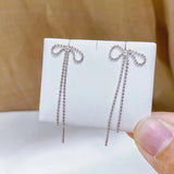 925 Sterling Silver Bow Earrings Findings 3 Pairs/Lot