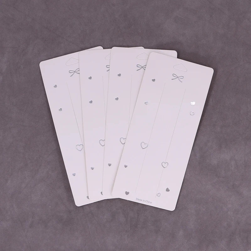 Hair Clip Display Card Hair Band Pins Packaging Tags 100pcs/lot