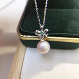 925 Silver Pendant Base Settings for Pearl Crystal 5pcs/lot