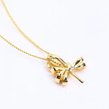 Bow Knot Pendant Mount Base for 10-11mm Pearls