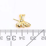 Bow Knot Pendant Mount Base for 10-11mm Pearls