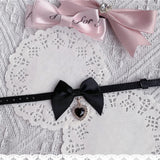 Bow Love Pu Bracelet for Girls Women Sweet Bracelet