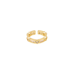 Bow Love Ring Cold Wind Index Ring Retro Open Ring