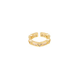 Bow Love Ring Cold Wind Index Ring Advanced Light Retro Open Ring