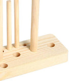 5-in-1 Wooden Bow Maker for Ribbon Crafts DIY Decoration