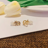 Fashionable Pearl Clip Earrings No Hole Ear Clips