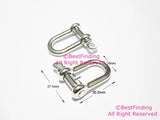 Adjustable Parachute Bracelet Clasp Key Chain RH39