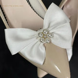 Bridal Shoe Bow Knot Buckle Wedding Accessory
