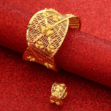 24k BOHEMIA Bow Tie Dubai Bangle African Bracelet