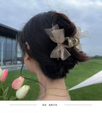 Feminine Bow Hair Clip for a Stylish Look