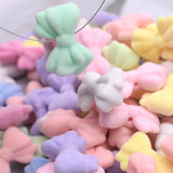 Purple Flocking Acrylic Beads for Jewelry Making