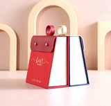Bow Knot Buckle Box Spot Printing Pastry Candy Jewelry Folding Paper Box