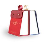 Bow Knot Buckle Box Spot Printing Pastry Candy Jewelry Folding Paper Box