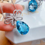 Zircon 925 Silver Chocker Necklace for Women