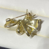 Bowknot Freshwater Pearl Brooch Large Rose Brooch Women