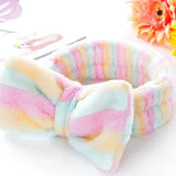 Colorful Bowknot Hairband Headband for Makeup